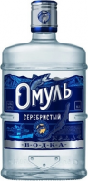 Водка АПК, "Омуль" Серебристый, фляга, 100 мл