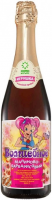 Детское шампанское Zhivie Soki, "Volshebnoye" Raspberry-Barberry, No Alcohol
