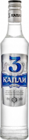 Водка "3 Капли", 0.7 л